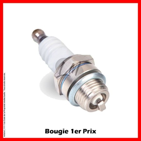 Bougie 1er Prix type BM6A, WS8E, CJ8