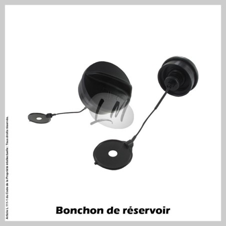 Bouchon essence pour Stihl 4133-350-501, 4226-350-501 - Ø ext 46 mm