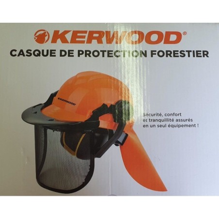 Casque de protection avec oreillette anti-bruit et visière