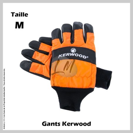 Gants forestier Kerwood renforcé main gauche - Taille M