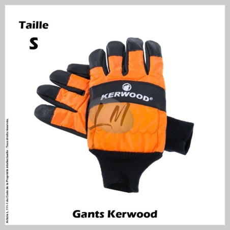 Gants forestier Kerwood renforcé main gauche - Taille S