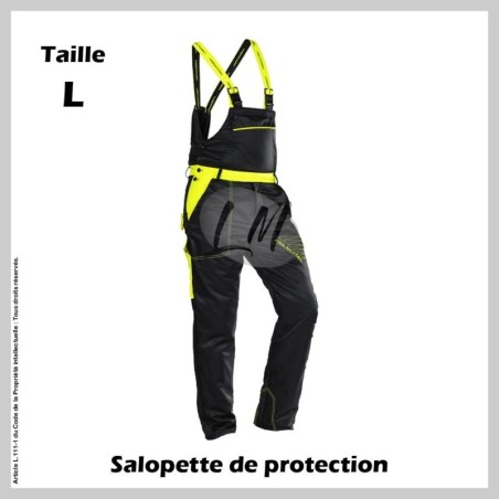 Salopette forestière anti-coupe - Taille L