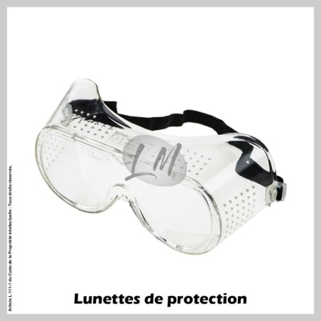 Surlunette pour meulage et travaux de jardinage