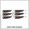 Lames Robot AL-KO - Kit 6 Lames Inférieures