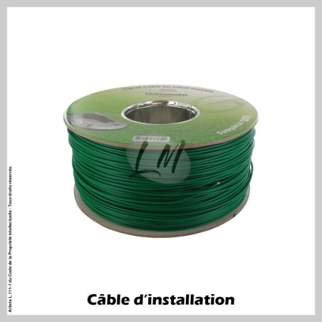 Câble d'installation pour robot tondeuse - 2,45 mm² x 500 m