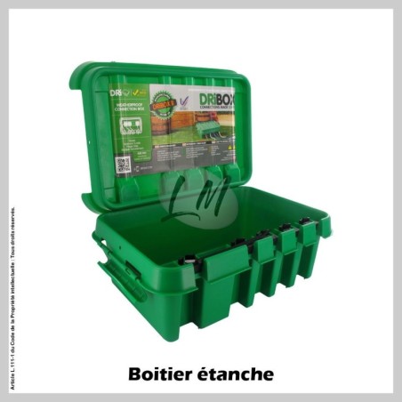 Boitier étanche DRIBOX - Dimensions : 285 x 150 x 110 mm