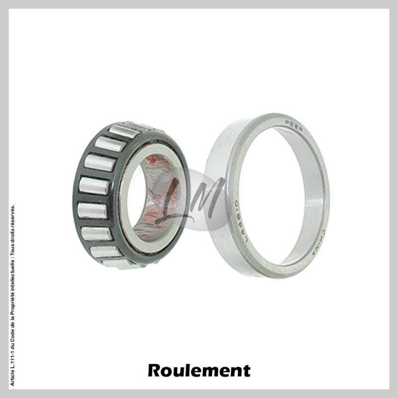 Roulement à rouleaux coniques Scag