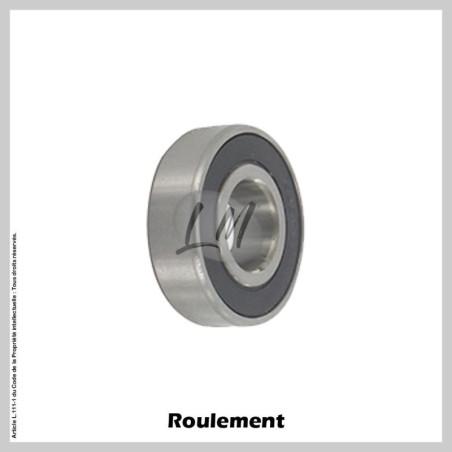 Roulement pour chasse-neige type 99502H Scag