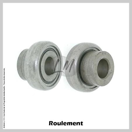 Roulement d'axe arrière pour autoportées à moteur arrière