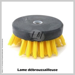 Brosse de désherbage Ø160 mm Al 20 et 25,4 mm