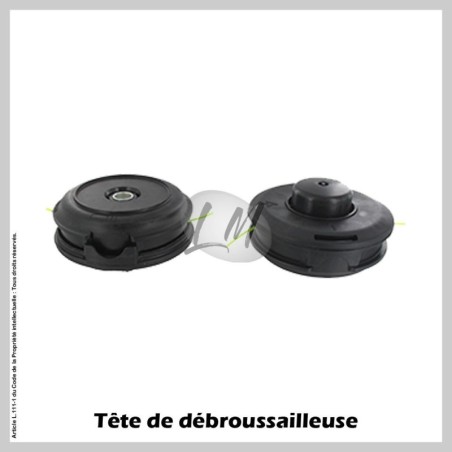 Tête débroussailleuse 2 fils TECOMEC TAP-N-GO Ø130 M10x1.25 FG