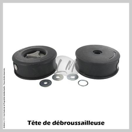 Tête débroussailleuse 2 fils Ø120