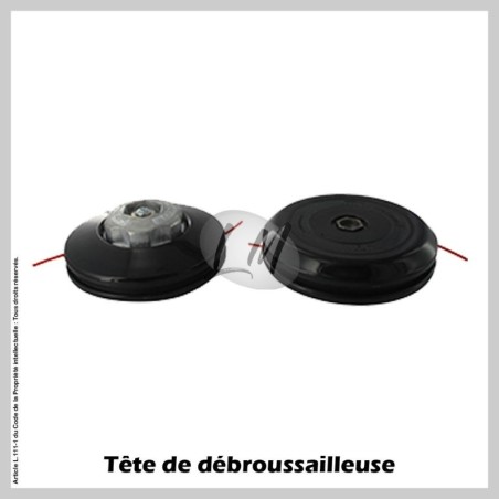 Tête débroussailleuse 2 fils Ø125 M10x1 FG