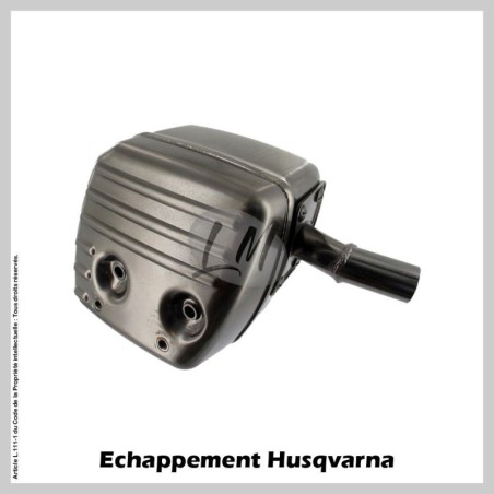 Echappement adaptable HUSQVARNA - Modèle K1260 (5054179-01)