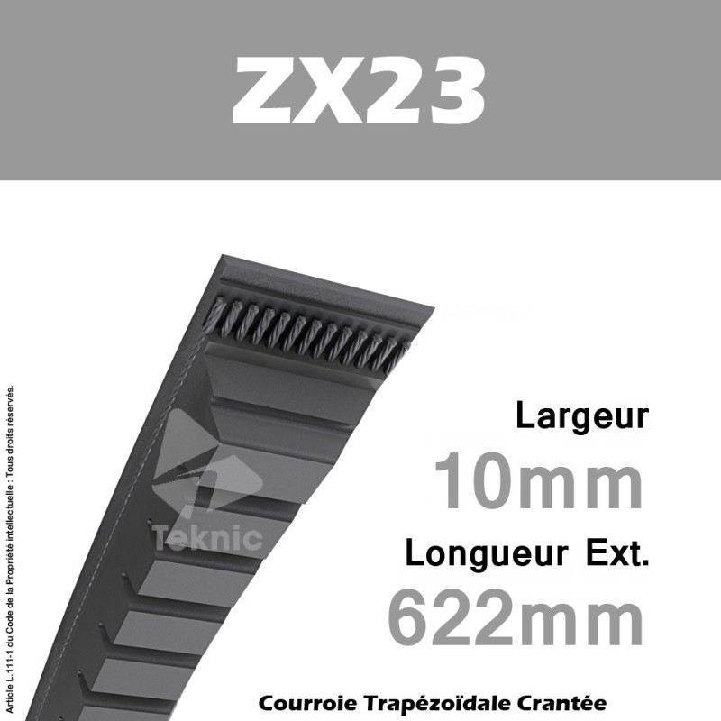 Courroie ZX23 - Continental