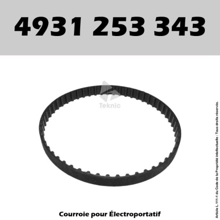 Courroie Virutex 2387003 - A-92, B-65