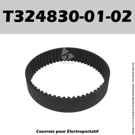 Courroie Black & Decker T324830-01-02 - BD713, BD713K, KW713, KW715