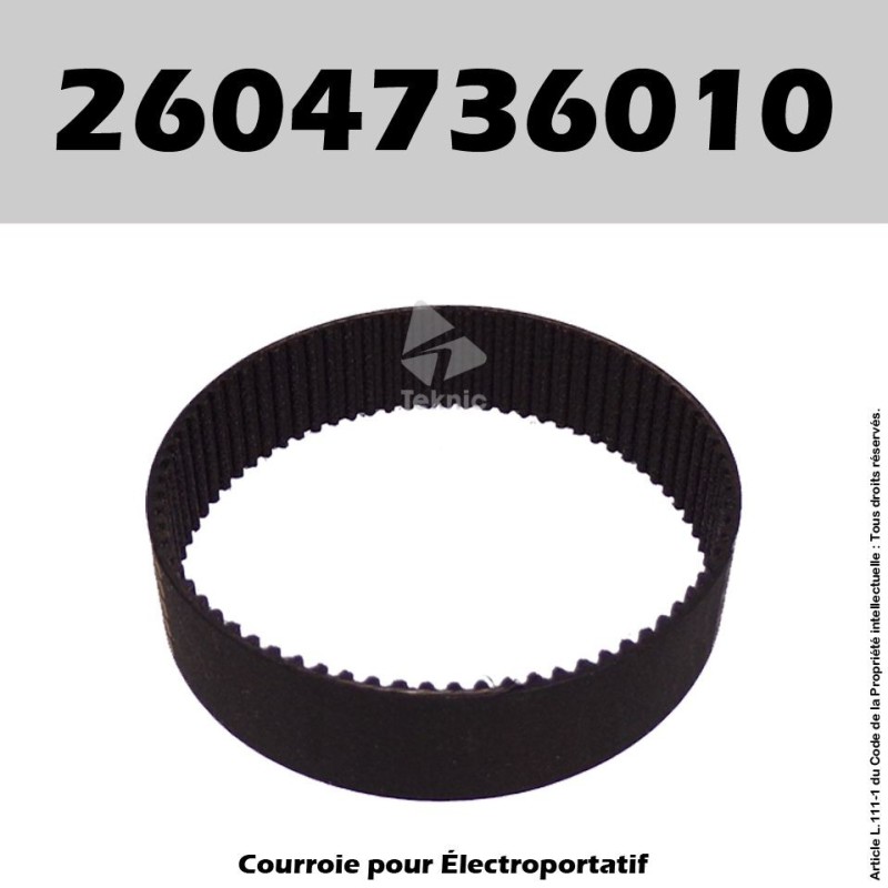 Courroie Parkside - PBS900A1, PEBS900SE, KH3020, KH3172, PBS900B2