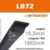 Courroie Mitsuboshi LB72