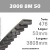 Courroie Dentée 3808 8M 50