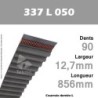Courroie Dentée 337 L 050