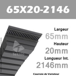 Courroie de Variateur 65X20-2146 Li - W63/2240