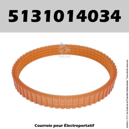 Courroie Ryobi 5131014034 - RBS 3080
