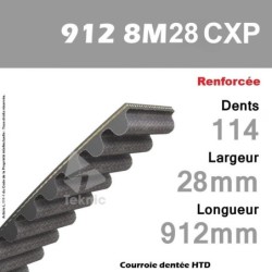Courroie Dentée 912 8M 28 CXP