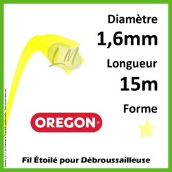 Fil Etoilé Oregon Yellow 1.6 mm x 15m